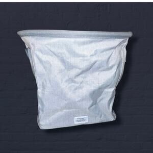 Thirty One Mini Storage Bin Signature Collection Gray Pop Up Retired 11"D Gift